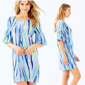 Lilly Pulitzer Blue and Green Dress